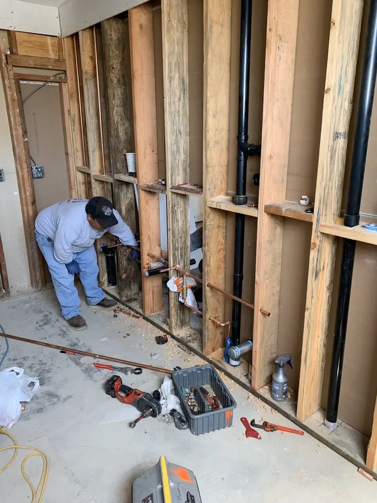 Commercial rough-in plumbing for Gas Line Repair in Glen Toro